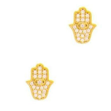  These are considered good luck in some cultures, Wear them if you've been feeling a little doubtful lately.  Gold Rhodium Trendy Imported